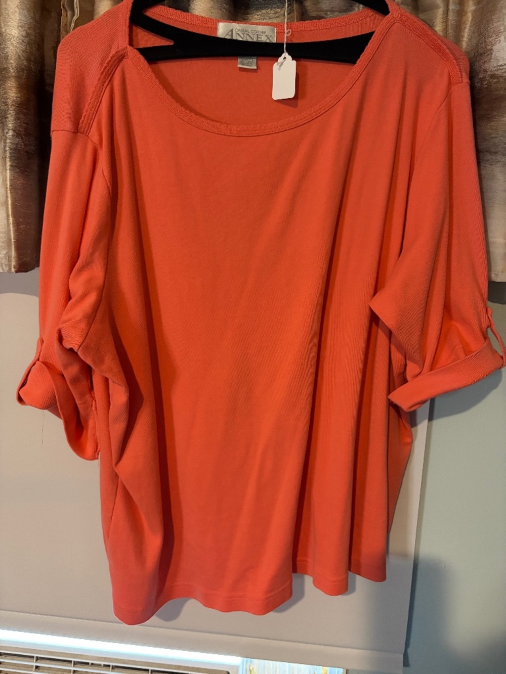 Coral top size 3x